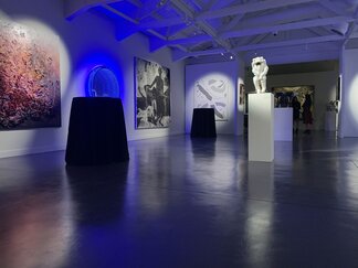 The House of Fine Art at LA Art Show 2019, installation view