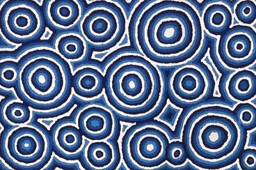 Margie Napurrurla Leo, ‘Lukarrara Jukurrpa (Desert Fringe-rush Seed Dreaming)’, 2018