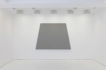 Alan Charlton — Trapezium Paintings, installation view