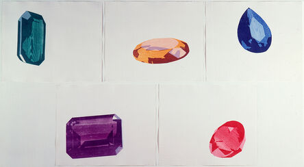 John Torreano, ‘Oxygems: Emerald, Topaz, Sapphire, Amethyst, Ruby’, 1989