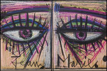 Bernard Buffet, ‘Les YEUX (Jean Marie)’, 1967