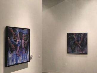 Abound: New Paintings by Teddy Johnson, installation view