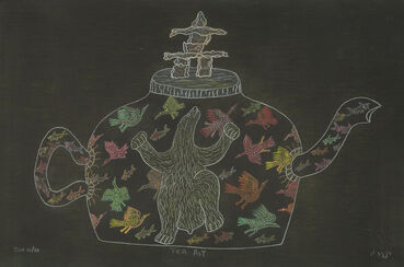Cee Pootoogook, ‘Teapot’, 2021