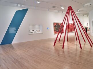 Between Action and the Unknown: The Art of Kazuo Shiraga and Sadamasa Motonaga, installation view
