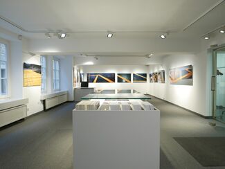 Christo & Jeanne-Claude - The floating piers. Limitierte Fotografien von Wolfgang Volz, installation view