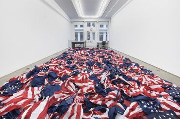 Gardar Eide Einarsson: Flagwaste, installation view