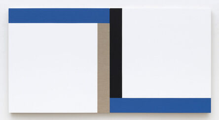 Scot Heywood, ‘Matisse's  Window – white, linen, black, blue’, 2020