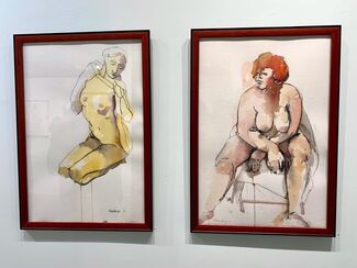 CAROLYN NEWBERGER: Drawing from Life: Nude as Mirror and Muse, installation view