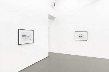DRAWINGS 2000-2001, installation view