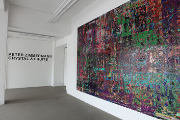 Peter Zimmermann - Crystal & Fruits, installation view