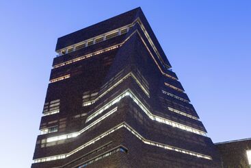 New Tate Modern Switch House: Extension and Installation, installation view