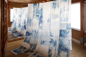 Haji Oh, ‘Ama’s Home/boat floating on memory with the colour of emptiness’, 2018