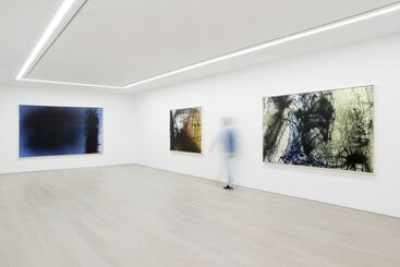HANS HARTUNG "A CONSTANT STORM. WORKS FROM 1922 TO 1989", installation view