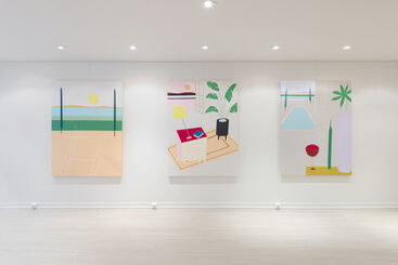 PRESENT TIME, installation view