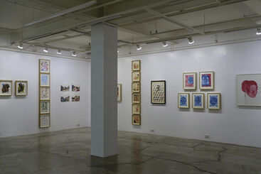 Drawing with Water, installation view
