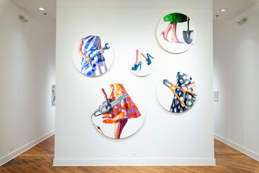 A View from L.A.: Kim McCarty & Kelly Reemtsen, installation view