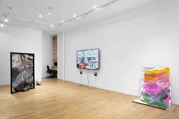 Embedded Parables, curated by Valerie Amend, installation view