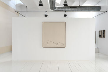 On & Off Exhibition - Bertrand Fournier, installation view