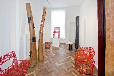 Cheick Diallo and Jean Servais Somian: The Space Between, installation view