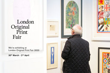 Hidden at The London Original Print Fair 2023, installation view