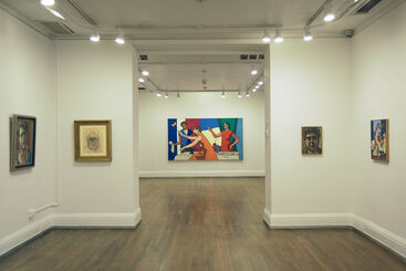 Leland Bell: Paint, Precision, and Placement. A Centennial Exhibition, installation view