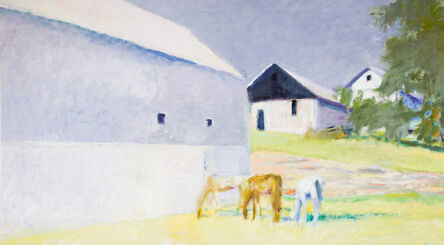 Wolf Kahn, ‘Lucy Bump's Barn’, 1981