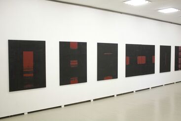 "From one's Soul's Desert" by Ramūnas Čeponis at gallery "Meno parkas" in Kaunas, installation view