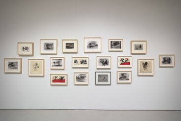 David Lynch: Squeaky Flies in the Mud, installation view