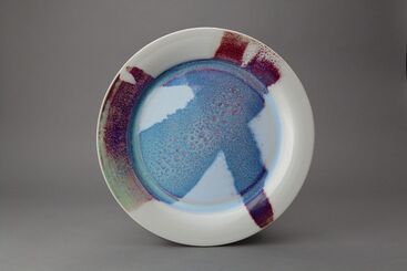 Brother Thomas Bezanson, ‘Large Decorative Plate, Opalescent’, N/A