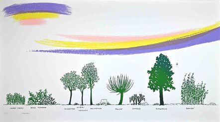 Bruno Munari, ‘A Way of Different Trees’, 1980s