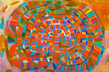 Victoria Napier, ‘Red Labyrinth’, 2015