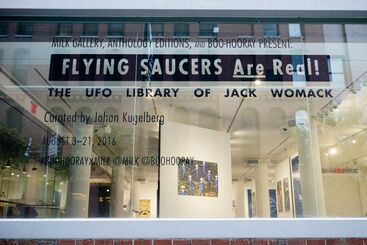 Flying Saucers Are Real!, installation view