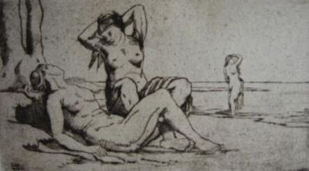 Hubert Wilm, ‘Badende Frauen / Bathing Women’, 1912