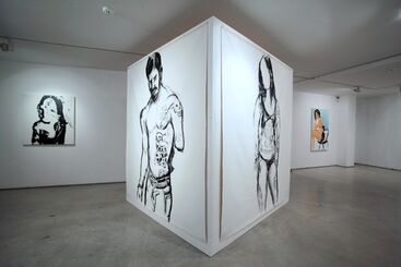 Eran Shakine - Looking at You / Talking to Myself, installation view