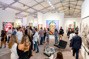 Maddox Gallery at Art Miami 2021, installation view