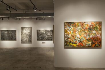 Jack Levine and Hyman Bloom: Against the Grain, installation view