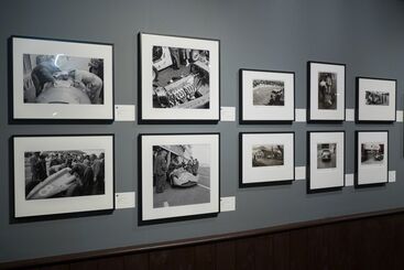 Jesse Alexander: Photographs from the Golden Age of Motorsports, installation view