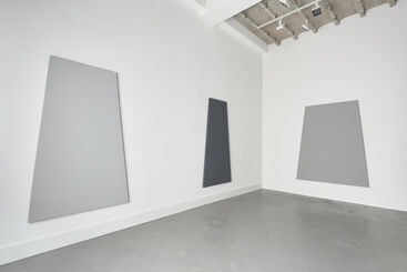 Alan Charlton - Trapezium Paintings, installation view