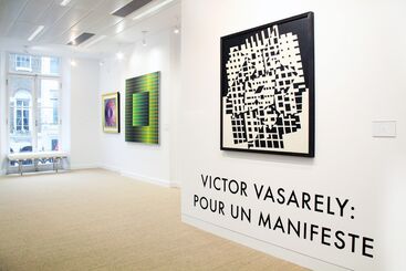 Victor Vasarely: Pour un Manifeste, installation view