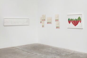 DANICA PHELPS: Many Drops Fill A Bucket, installation view