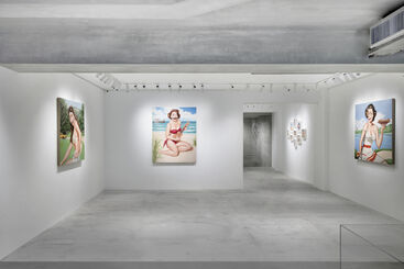 JUST ANOTHER DAY IN PARADISE, installation view