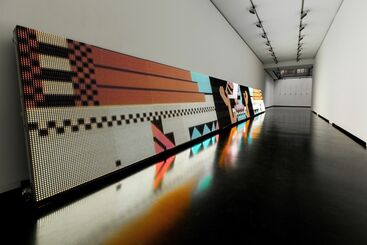 Full Screen, curated by Aram Bartholl, installation view