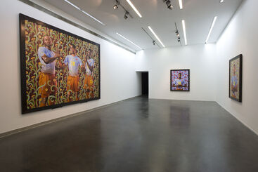 Kehinde Wiley: Legends of Unity, installation view