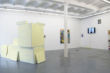 there's something about PAINTING, installation view