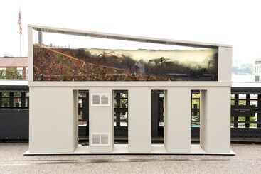 Max Hooper Schneider, ‘Intertidal Landscape (Hair Metastasis)’, 2017