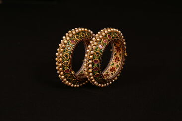 India, Sub-Imperial Mughal, ‘Pair of large Kada Hyderabad 18th Century’, ca. 1780