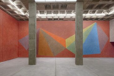 Sol LeWitt: Instructions for a Pyramid, installation view