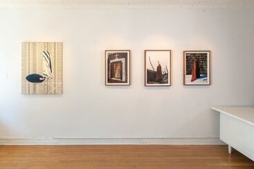 Peter Gynd | Blanketed: Textiles, Culture and the Landscape Recent Paintings and Photographs, installation view