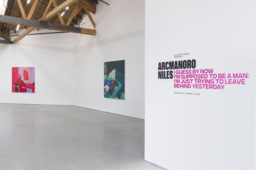 Arcmanoro Niles: I Guess By Now I’m Supposed To Be A Man: I’m Just Trying To Leave Behind Yesterday, installation view
