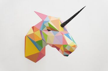 Okuda San Miguel, ‘Unicorn’, 2019